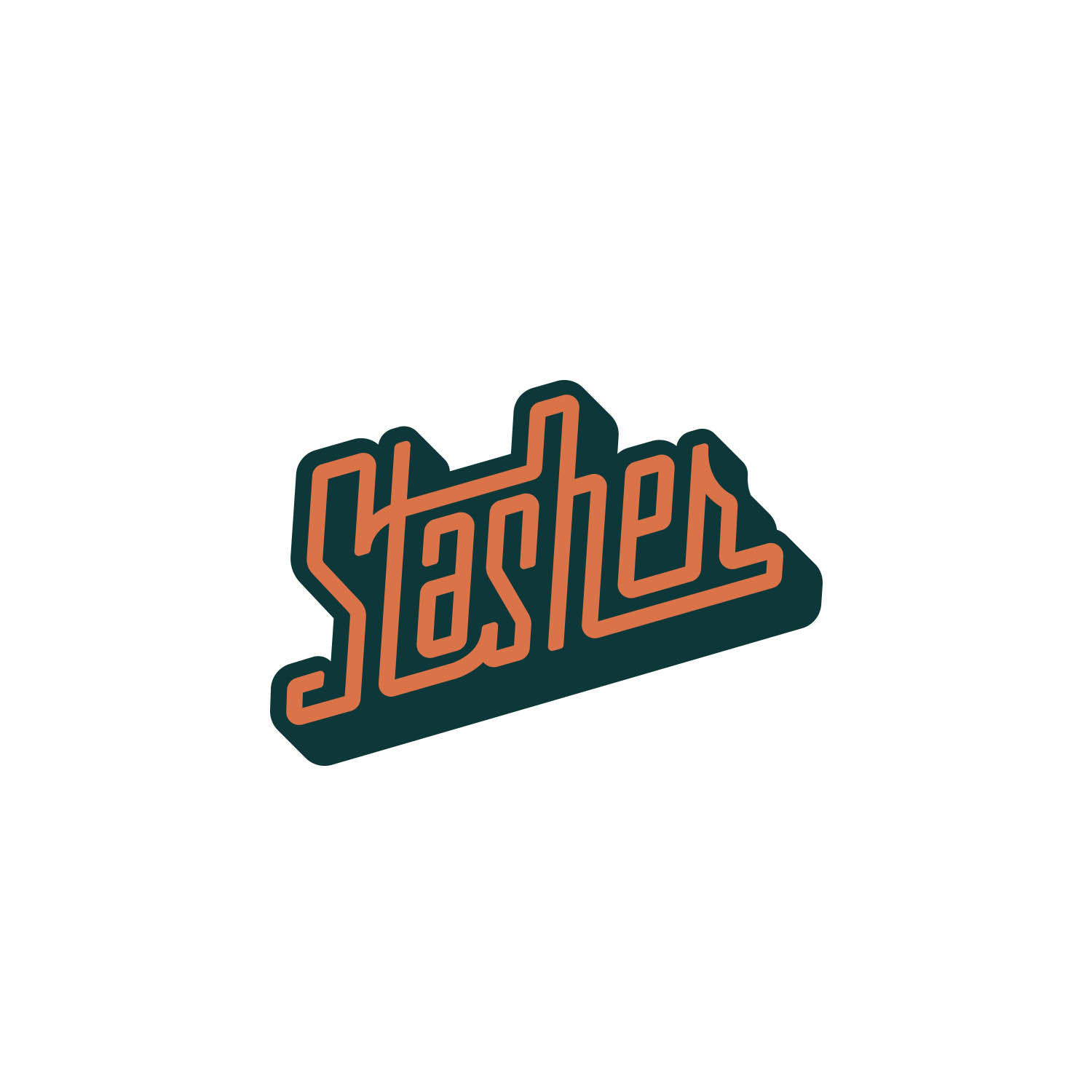 Stasher logo design by logo designer Chelsea Ryan for your inspiration and for the worlds largest logo competition