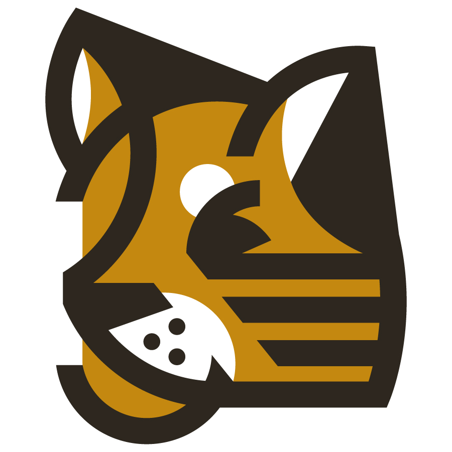 Tiger logo design by logo designer Ellen Mosiman for your inspiration and for the worlds largest logo competition