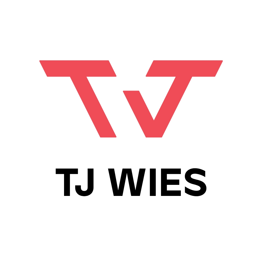 TJ Wies  logo design by logo designer Nothing Design Studio for your inspiration and for the worlds largest logo competition
