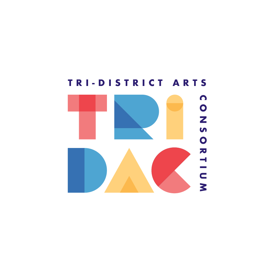 Tri-District Arts Consortium logo design by logo designer Trevett's: Design. Print. Mail. for your inspiration and for the worlds largest logo competition