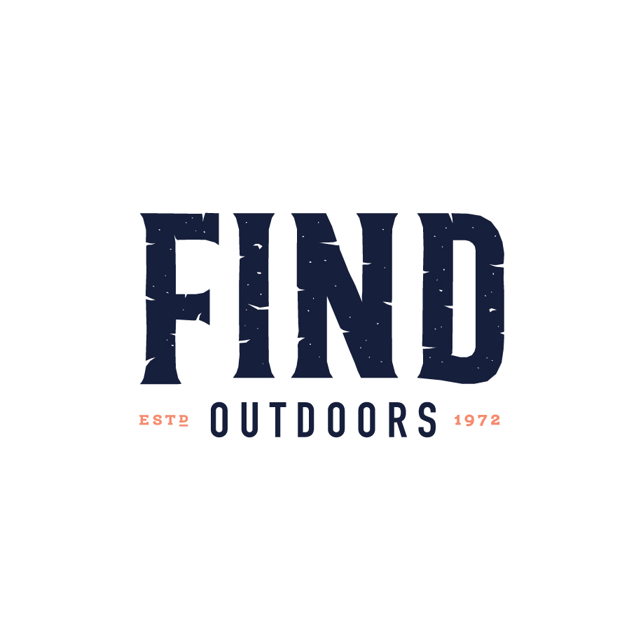 FIND Outdoors  logo design by logo designer Trevett's: Design. Print. Mail. for your inspiration and for the worlds largest logo competition