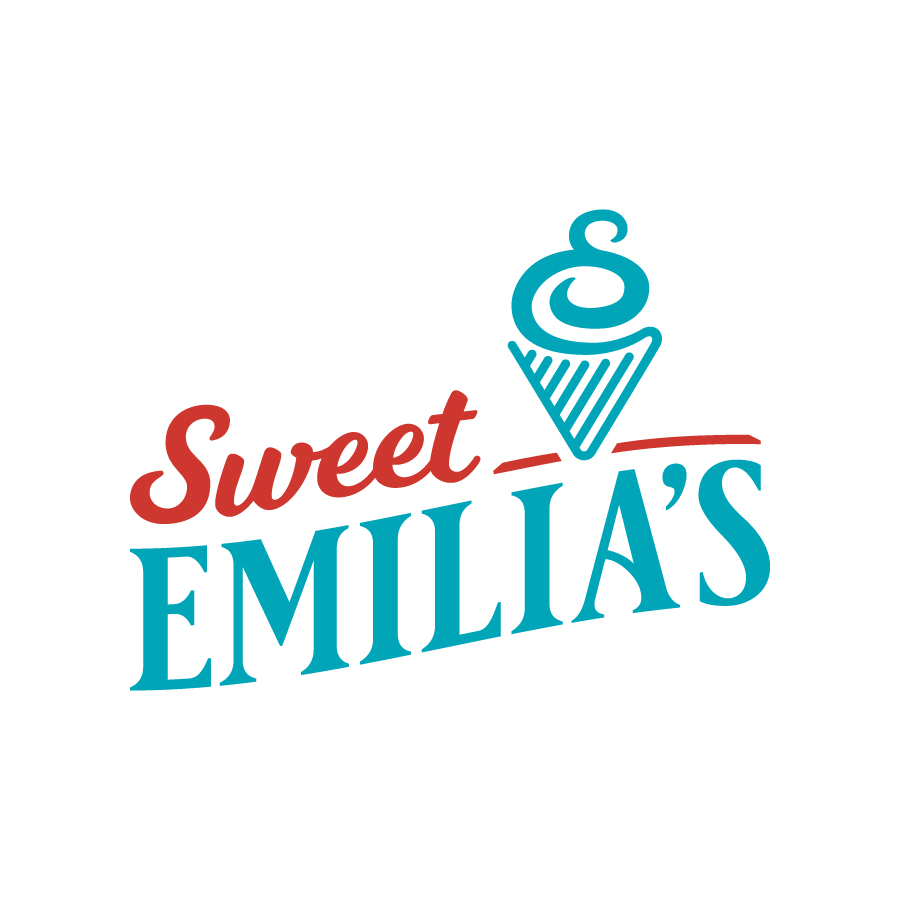 Sweet Emilia's logo design by logo designer Rollins Design Co. for your inspiration and for the worlds largest logo competition