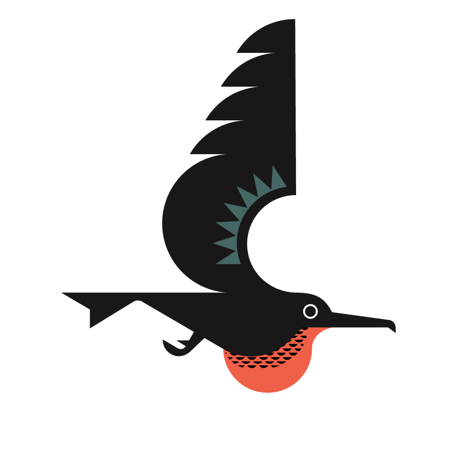 Frigate Bird logo design by logo designer Penda Design for your inspiration and for the worlds largest logo competition