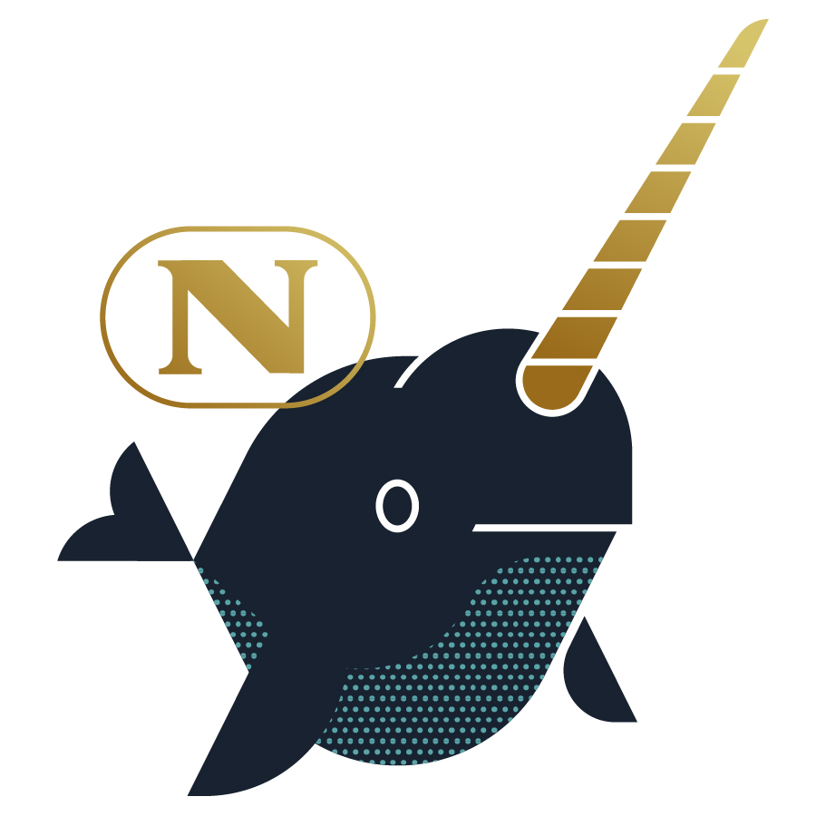 Narwhal logo design by logo designer Penda Design for your inspiration and for the worlds largest logo competition