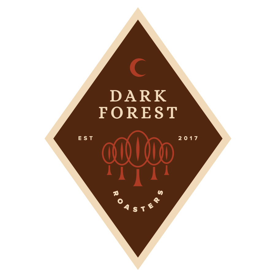 Dark Forest Coffee Roasters logo design by logo designer RipeArt for your inspiration and for the worlds largest logo competition