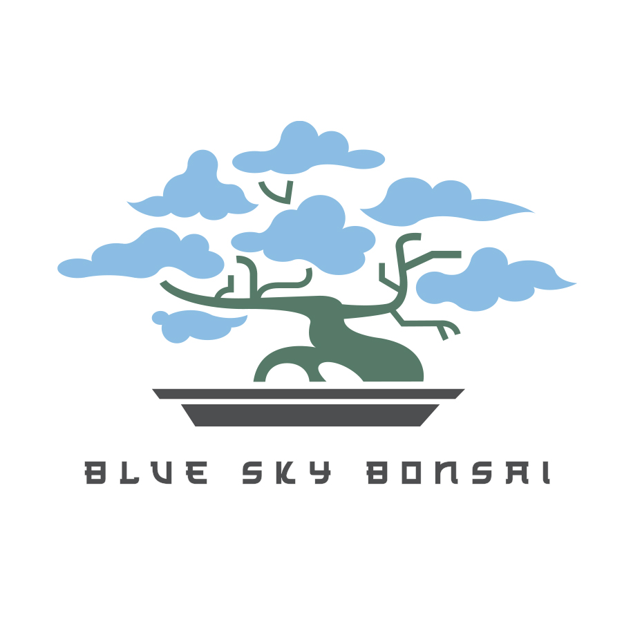 Blue Sky Bonsai / White logo design by logo designer RipeArt for your inspiration and for the worlds largest logo competition
