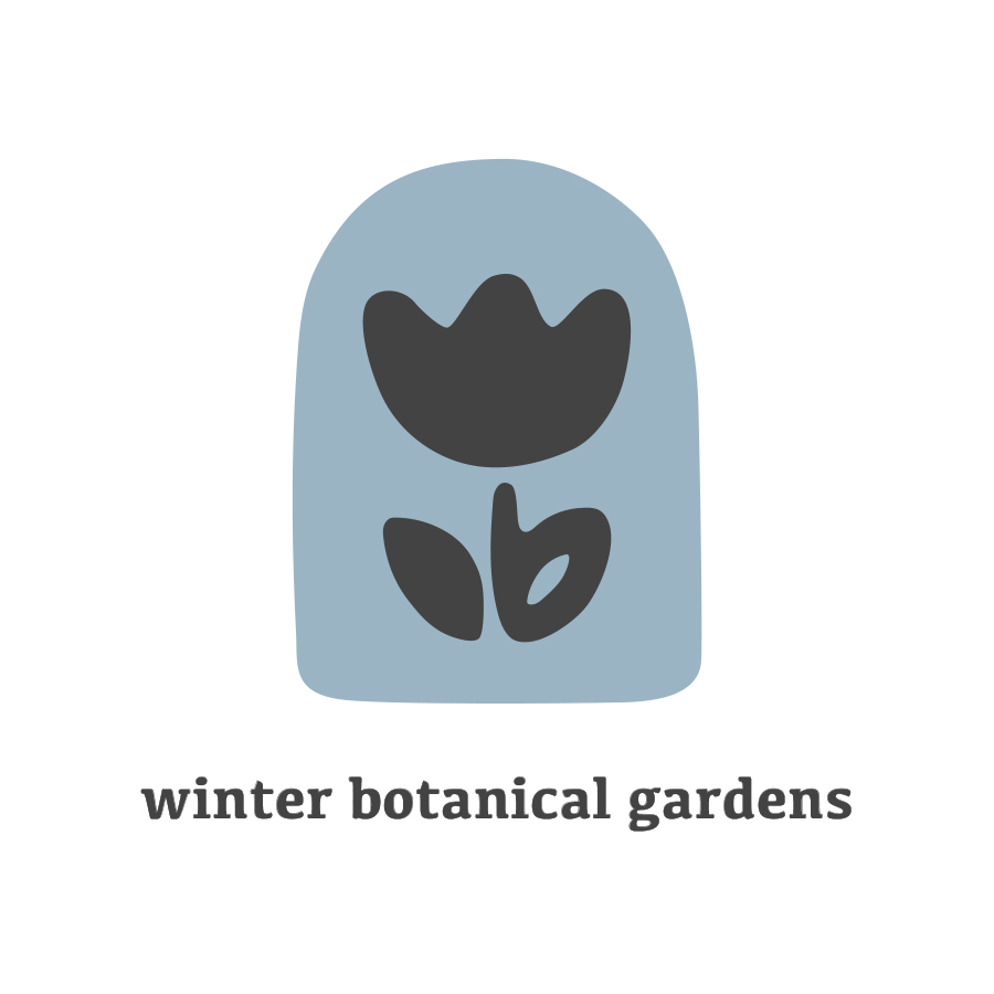 winter botanical gardens / white logo design by logo designer RipeArt for your inspiration and for the worlds largest logo competition