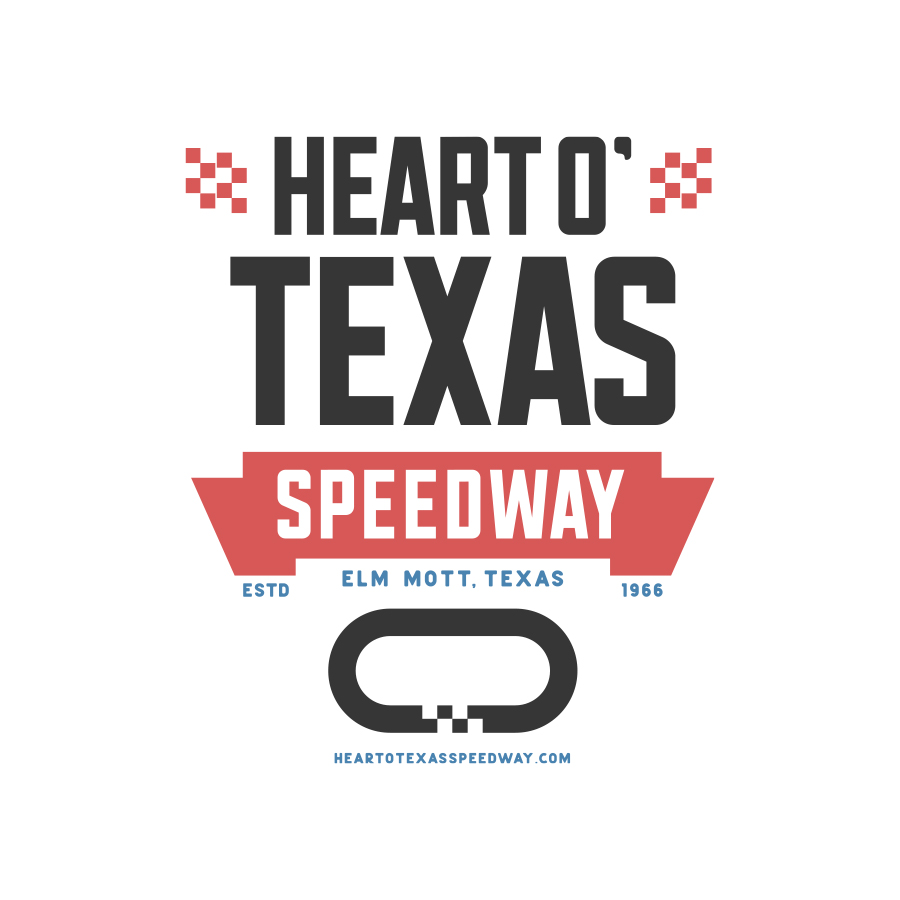 Heart O' Texas Speedway Logo Concept logo design by logo designer Zach Oldham Design for your inspiration and for the worlds largest logo competition