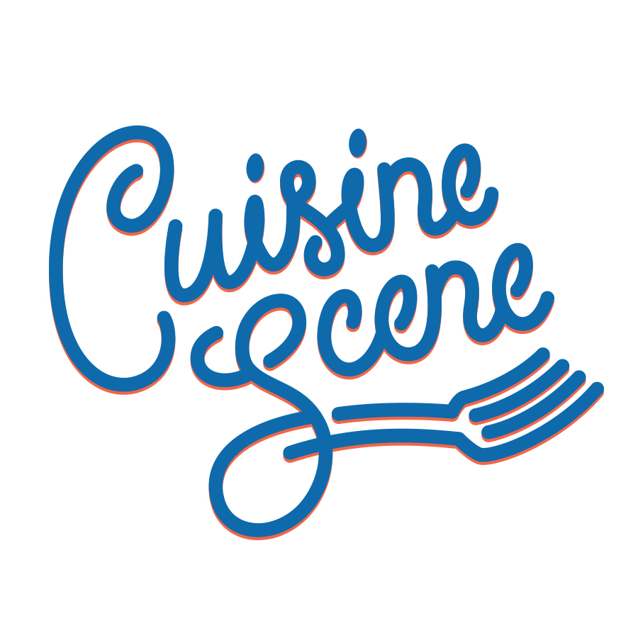 Cuisine Scene logo design by logo designer Ryan Lynn Design for your inspiration and for the worlds largest logo competition