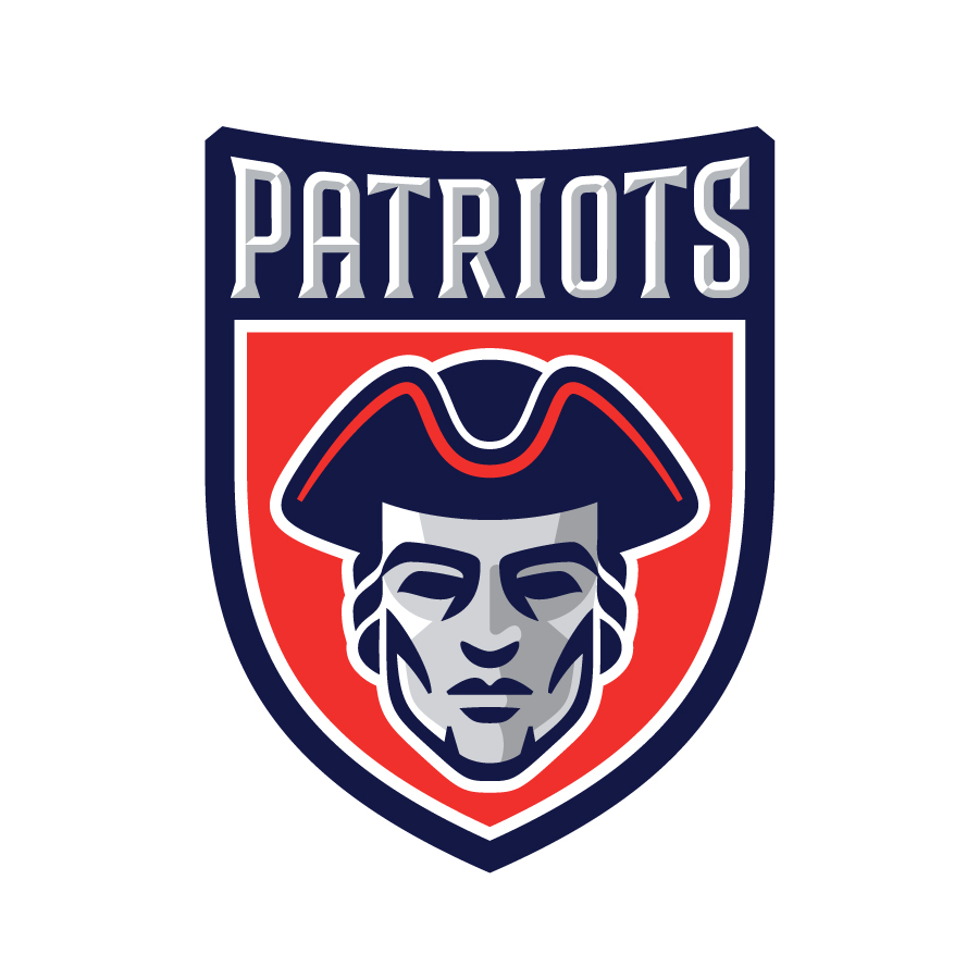 Franklin Academy Patriots logo design by logo designer Will Dove for your inspiration and for the worlds largest logo competition