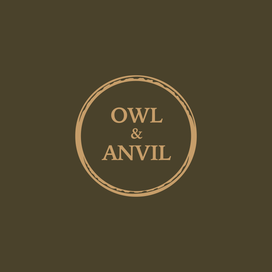 Owl & Anvil logo design by logo designer Alchemy Studios for your inspiration and for the worlds largest logo competition