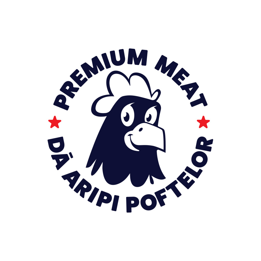 Premium Meat Badge logo design by logo designer MRZ Design for your inspiration and for the worlds largest logo competition