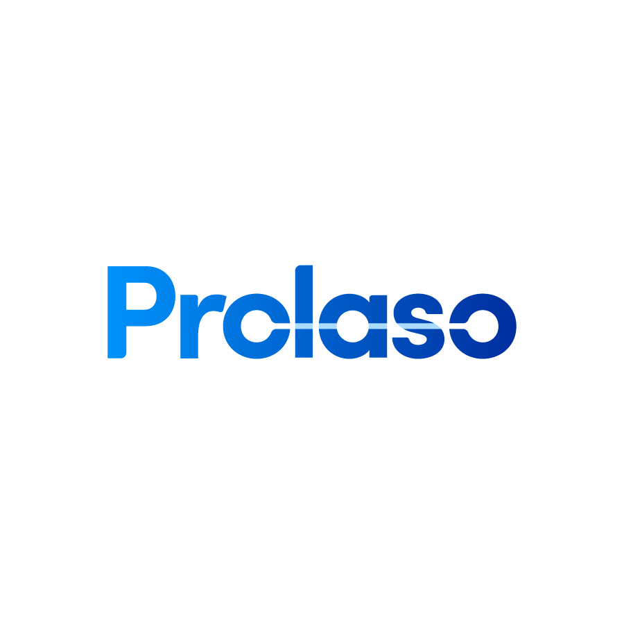 Prolaso logotype logo design by logo designer Van Dessel, Yakari for your inspiration and for the worlds largest logo competition