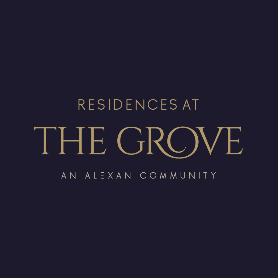 Residences at The Grove logo design by logo designer Brandon Kirk Design for your inspiration and for the worlds largest logo competition