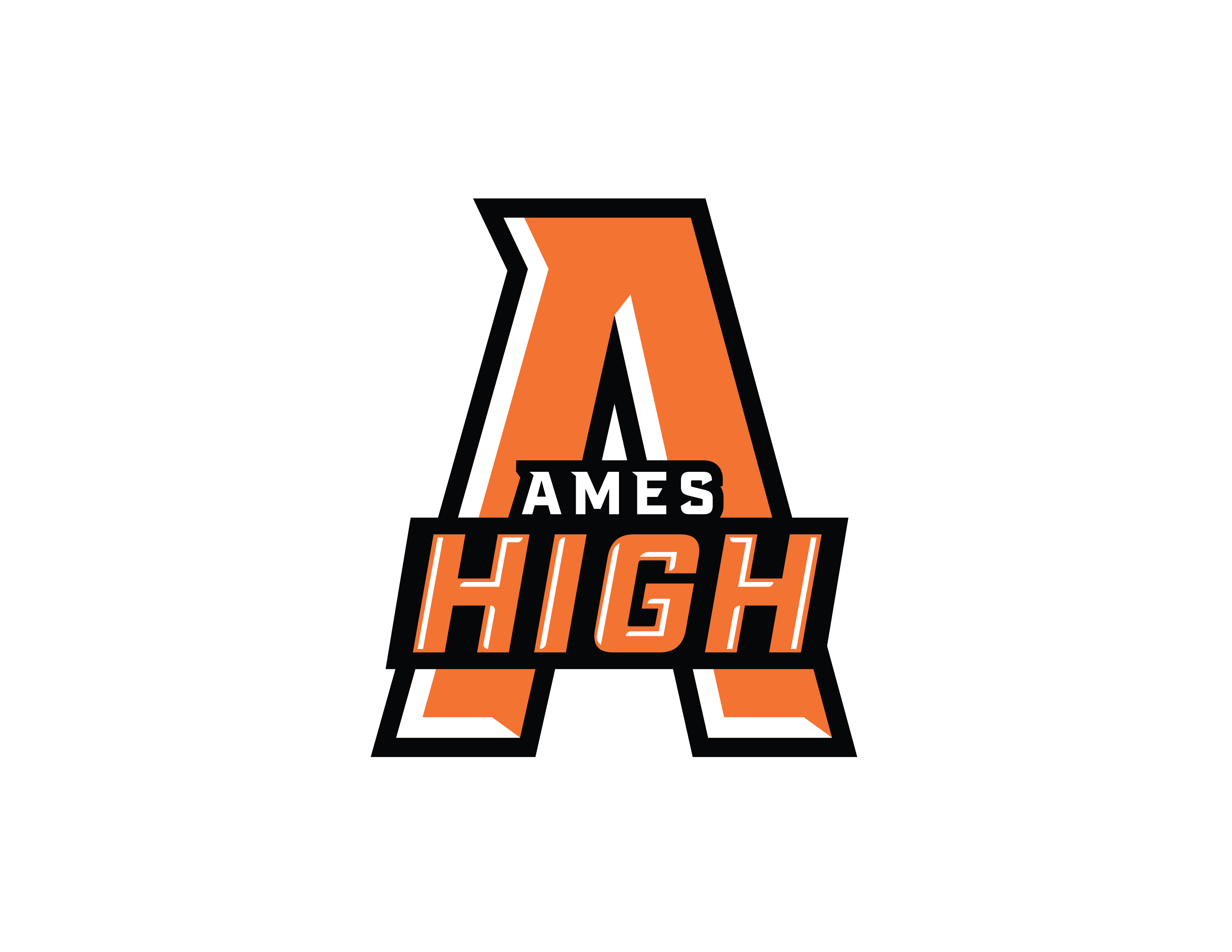 Ames High Logo logo design by logo designer Rippke Design for your inspiration and for the worlds largest logo competition