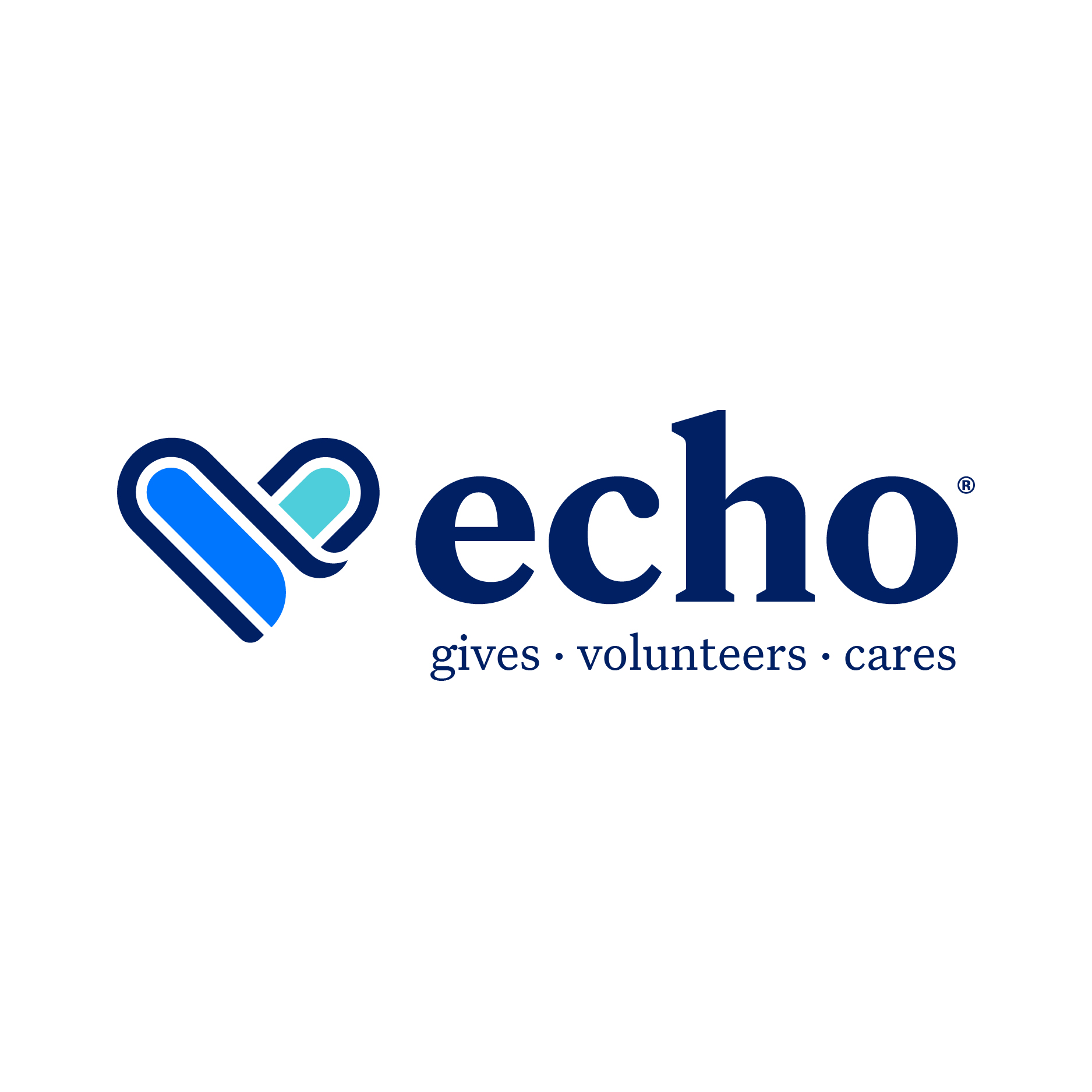 Echo+Cares+logo logo design by logo designer Rippke+Design for your inspiration and for the worlds largest logo competition