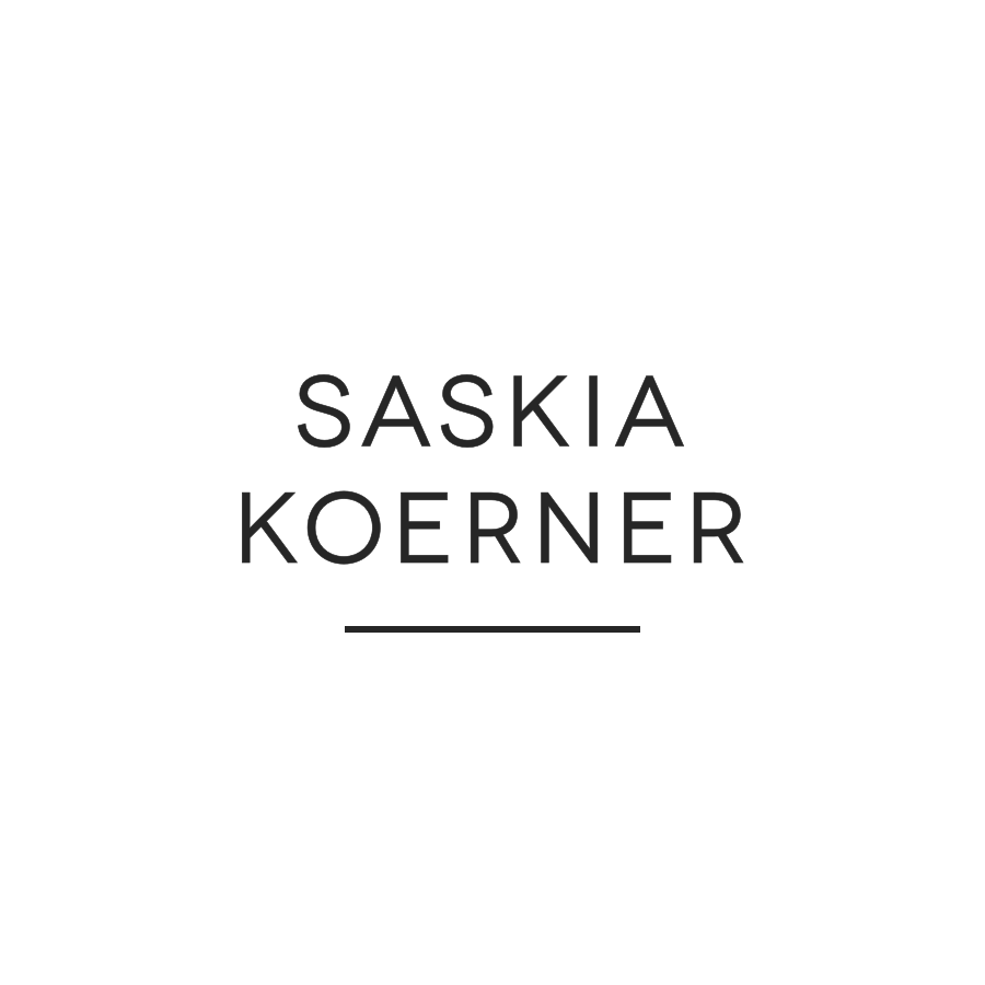 Saskia Koerner logo design by logo designer ONNO / Ruby Bacanovic for your inspiration and for the worlds largest logo competition