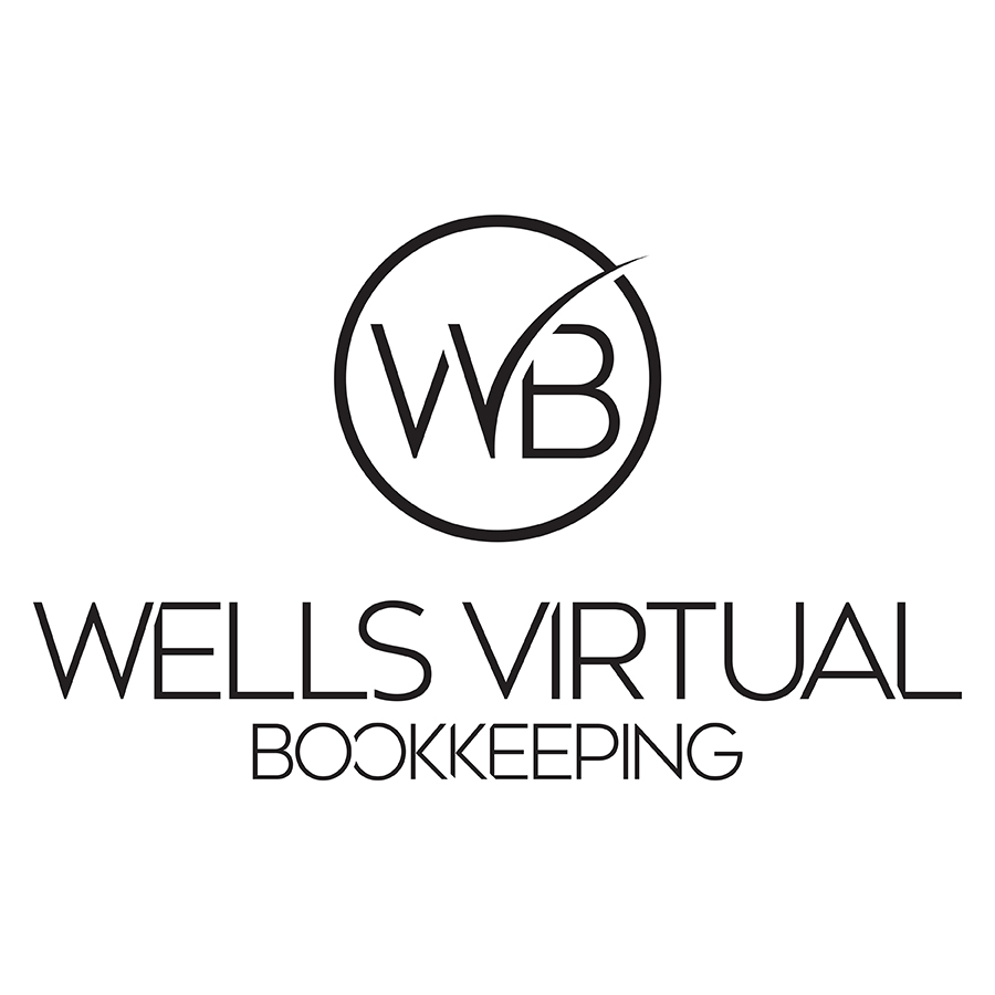 Wells Virtual Bookkeeping logo design by logo designer 3 Clever Broads for your inspiration and for the worlds largest logo competition