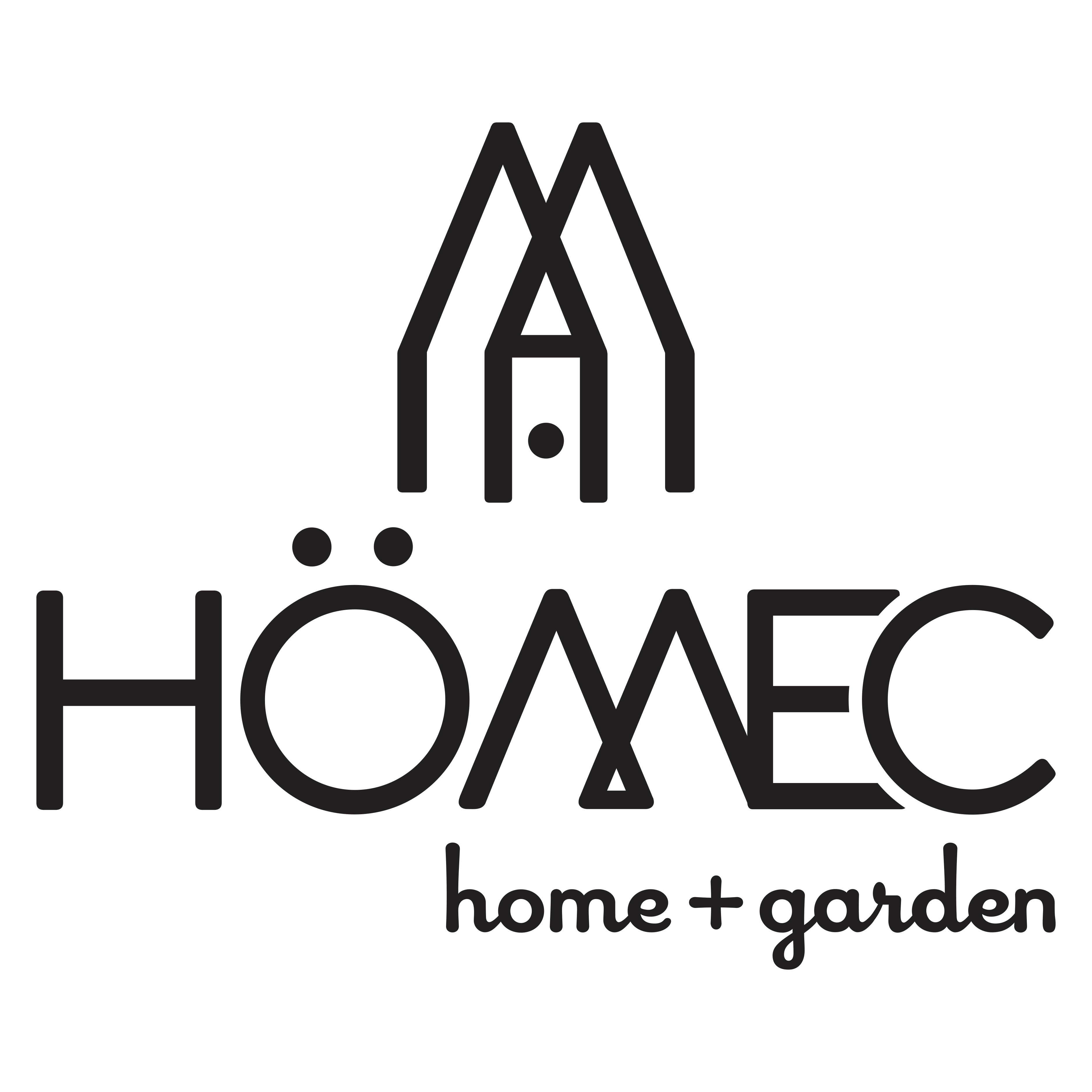 HomEc Home & Garden logo design by logo designer 3 Clever Broads for your inspiration and for the worlds largest logo competition