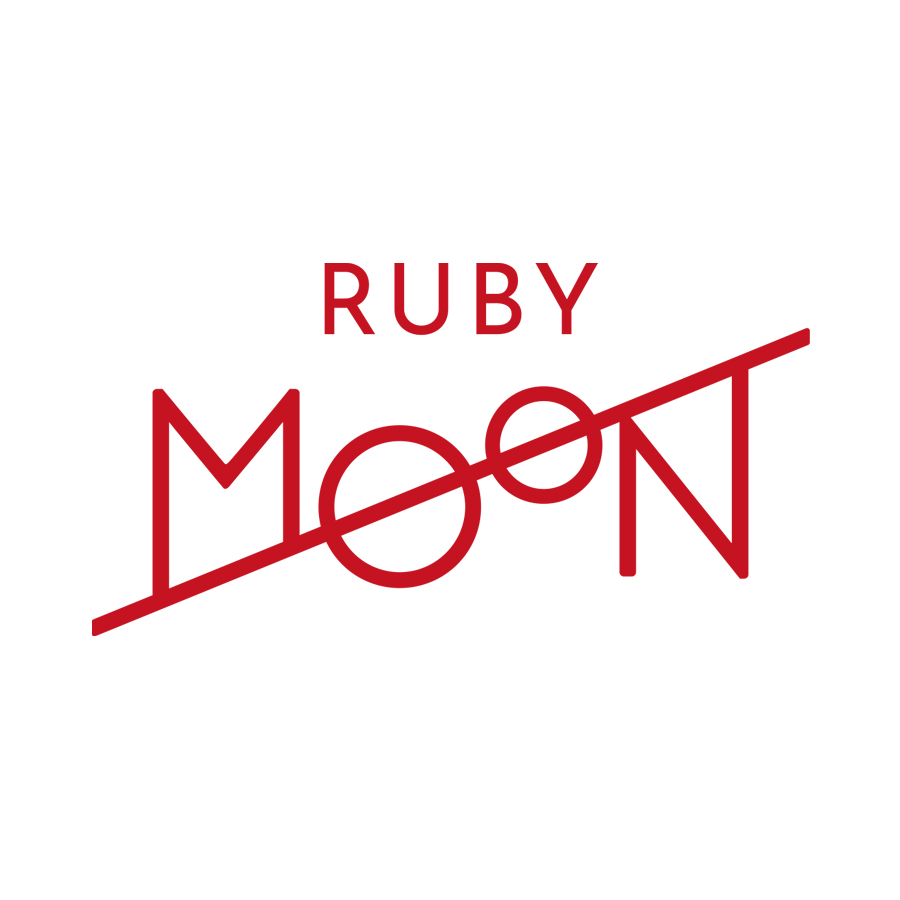 Ruby Moon  logo design by logo designer The Branding Fox for your inspiration and for the worlds largest logo competition