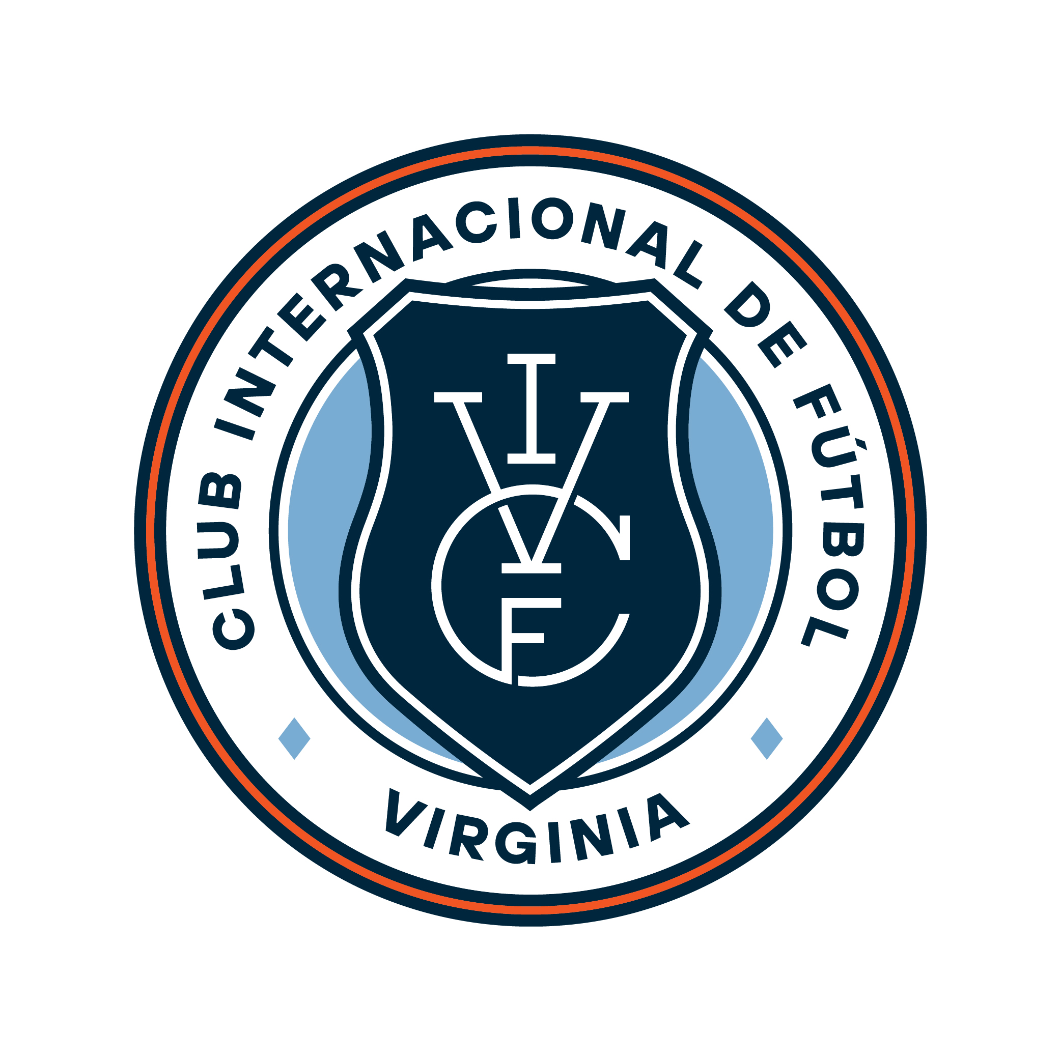 Inter Virginia CF logo design by logo designer Baby Grand for your inspiration and for the worlds largest logo competition
