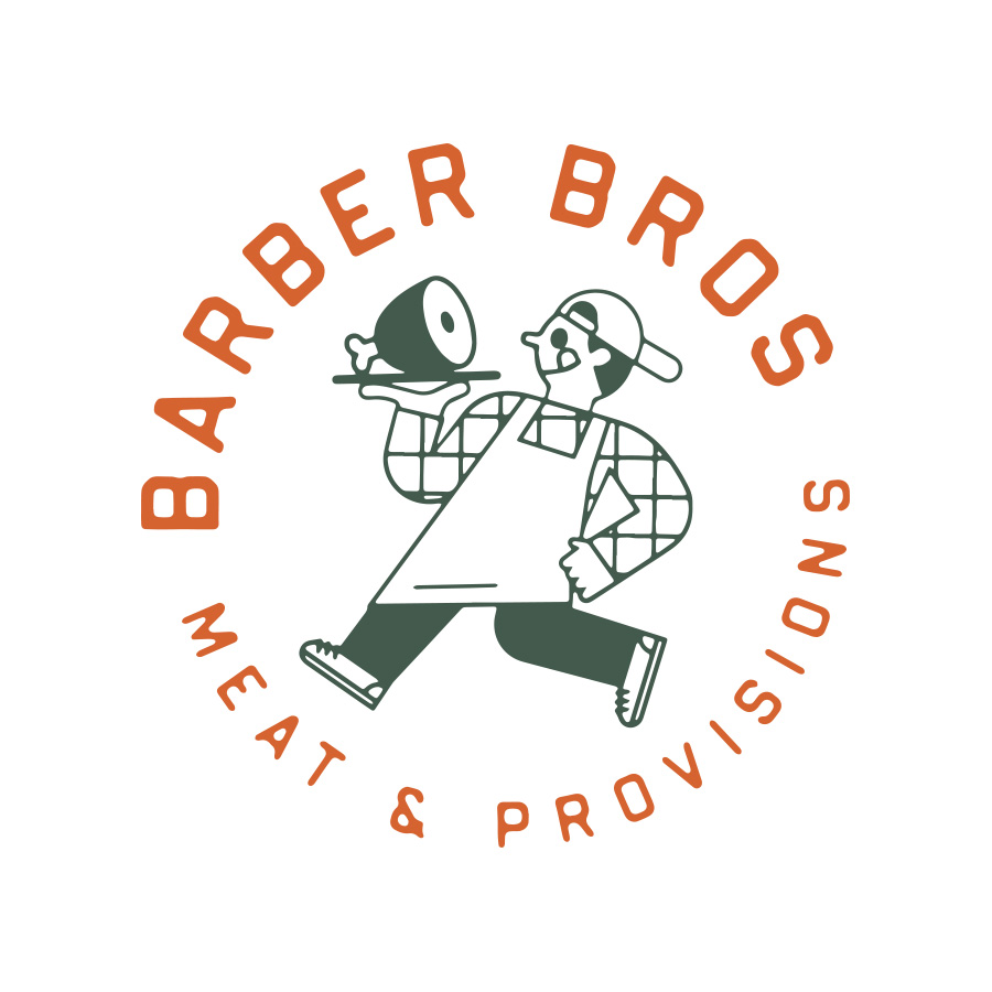 Barber Bros. Brand Mark Circle logo design by logo designer Hugh McCormick Design Co.  for your inspiration and for the worlds largest logo competition