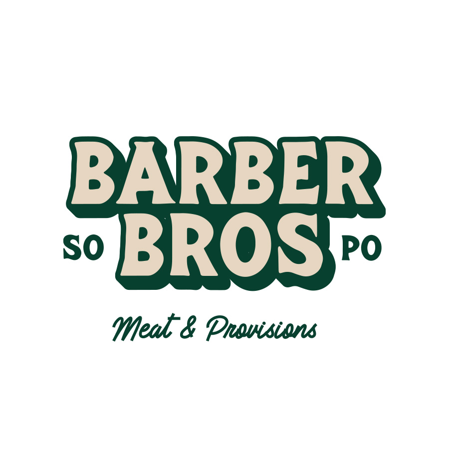Barber Brothers Brand Mark Concept logo design by logo designer Hugh McCormick Design Co.  for your inspiration and for the worlds largest logo competition