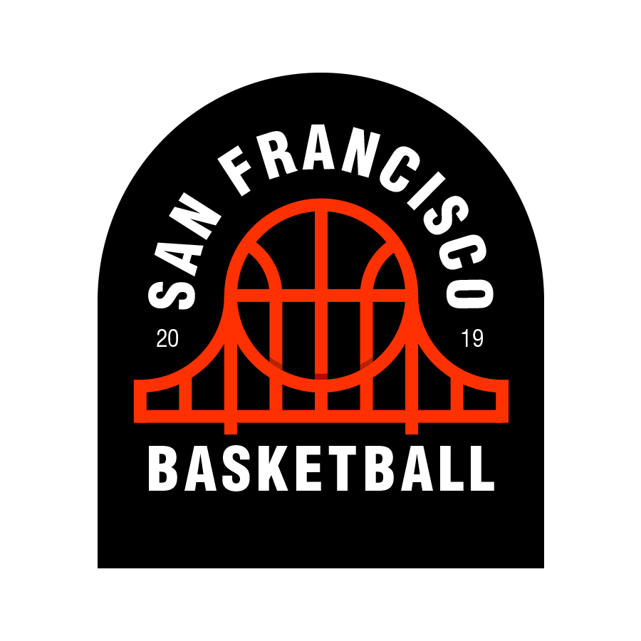 San Francisco Basketball logo design by logo designer Milad Design Co. for your inspiration and for the worlds largest logo competition