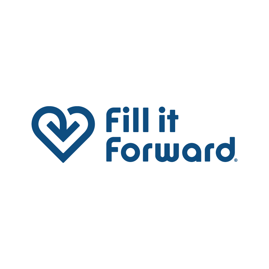 Fill it Forward logo design by logo designer Bob Ewing for your inspiration and for the worlds largest logo competition