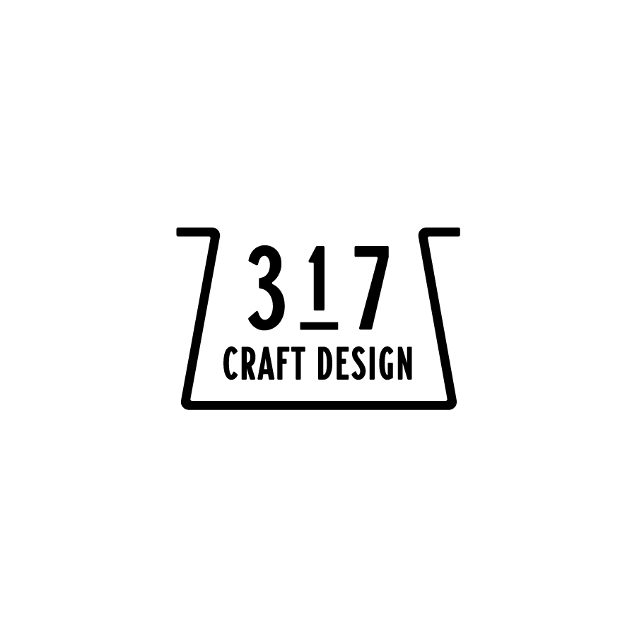 317 Craft Design - Primary Logo logo design by logo designer Bob Ewing for your inspiration and for the worlds largest logo competition