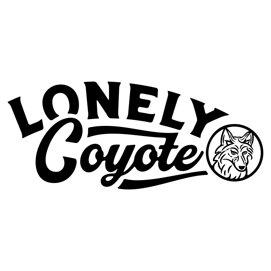 Lonely Coyote logo design by logo designer Tracy Niven for your inspiration and for the worlds largest logo competition