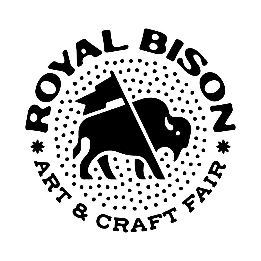 Royal Bison Art & Craft Fair logo design by logo designer Tracy Niven for your inspiration and for the worlds largest logo competition