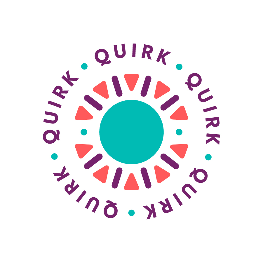 Quirk Yoga logo design by logo designer Amp'd Designs for your inspiration and for the worlds largest logo competition