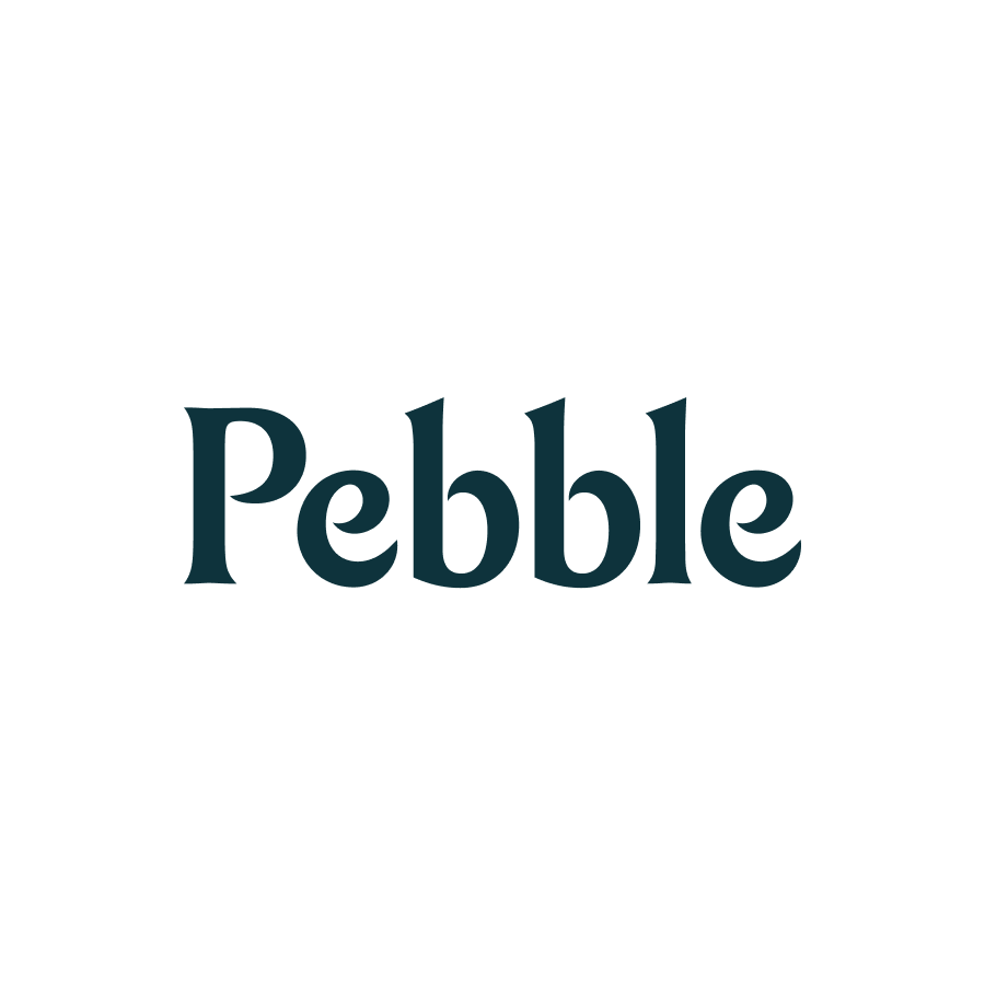 Pebble logo design by logo designer Brass Hands for your inspiration and for the worlds largest logo competition