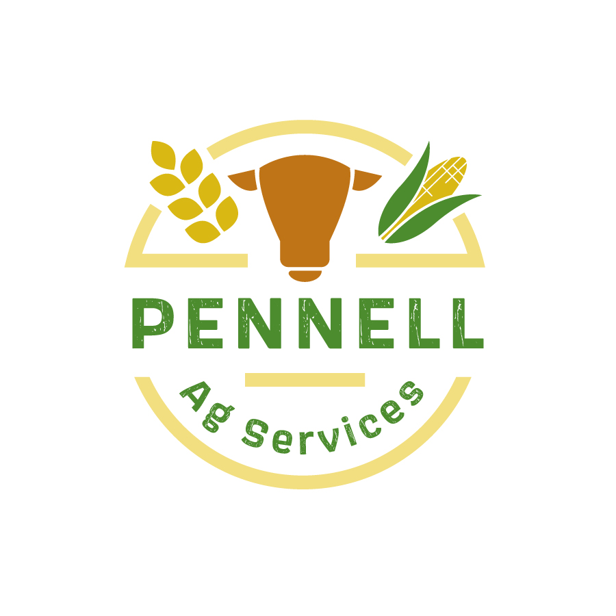 Pennell Ag Services logo design by logo designer Samantha Chapman for your inspiration and for the worlds largest logo competition