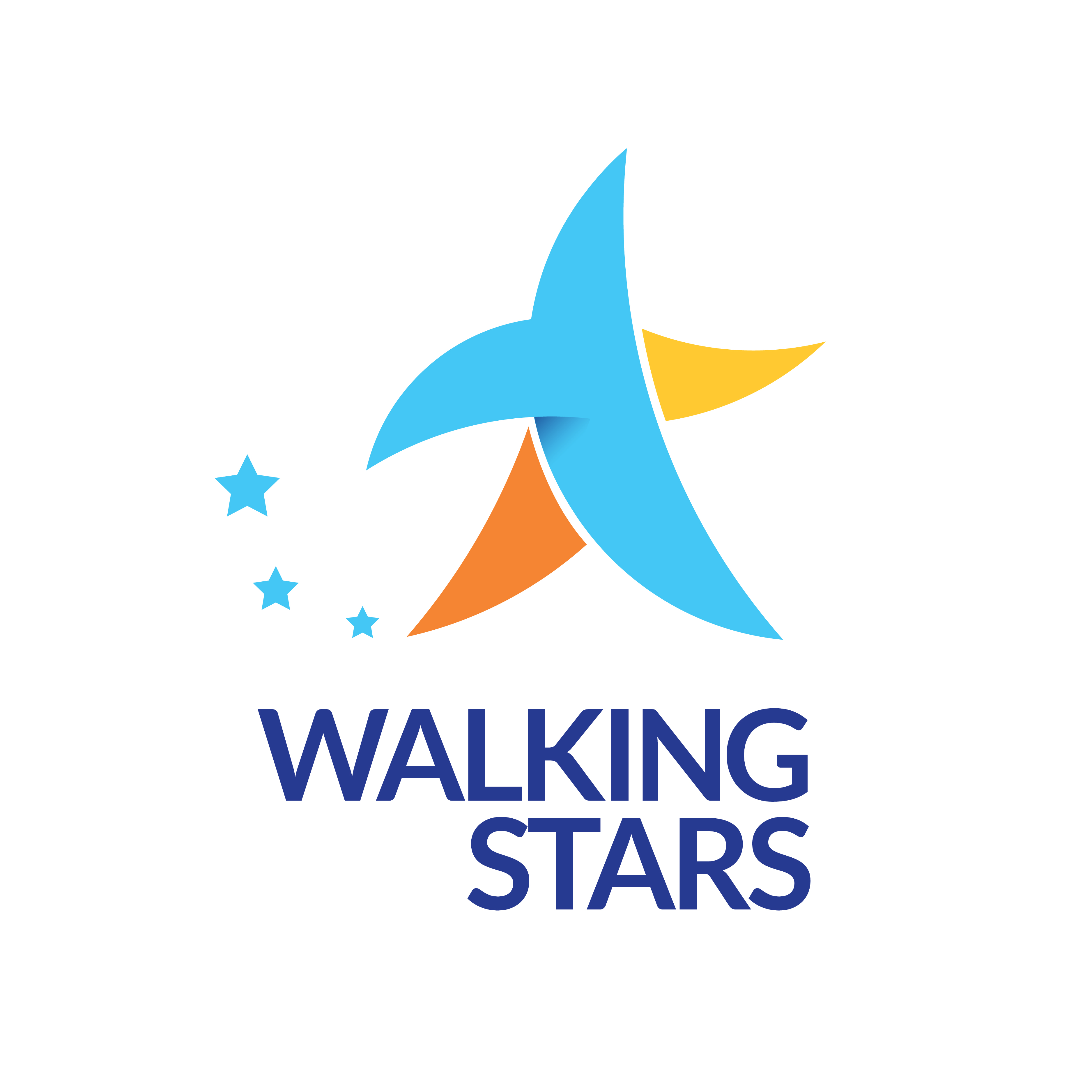 Walking Stars logo design by logo designer thoughtfields for your inspiration and for the worlds largest logo competition