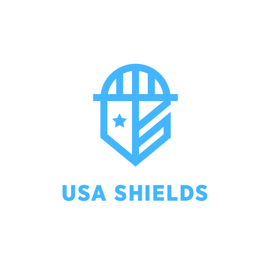 USA Shields Logo logo design by logo designer Hello And for your inspiration and for the worlds largest logo competition