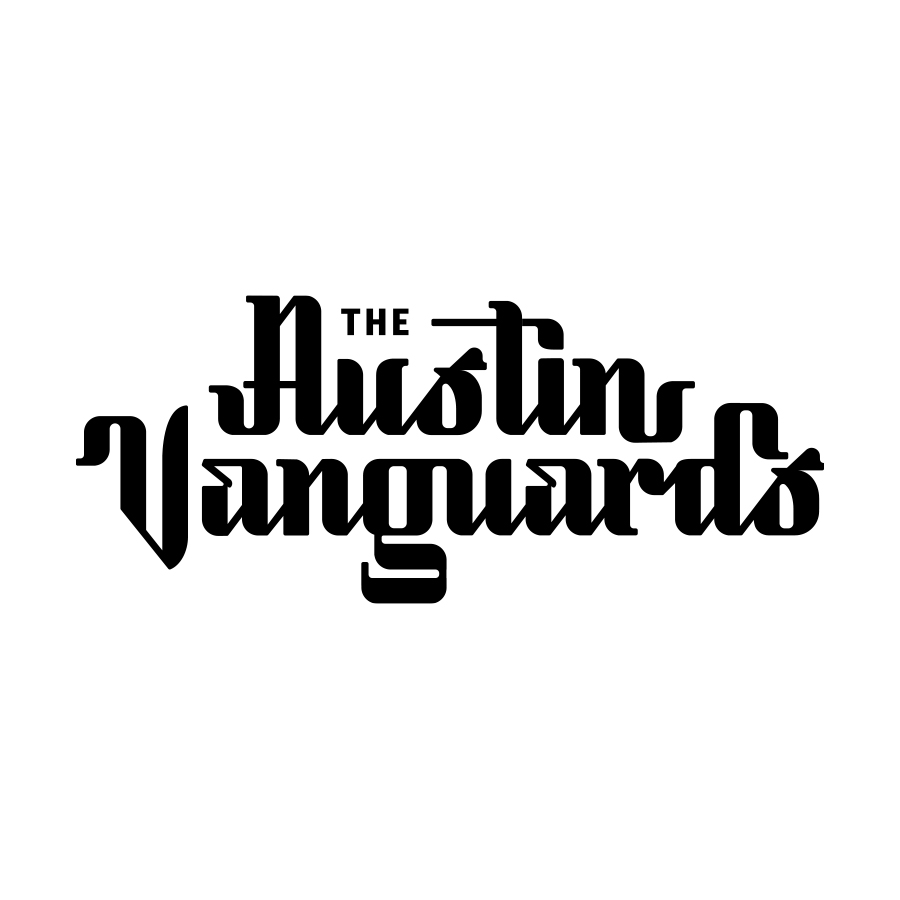 Austin Vanguards Brand Lockup logo design by logo designer DRWLKN for your inspiration and for the worlds largest logo competition
