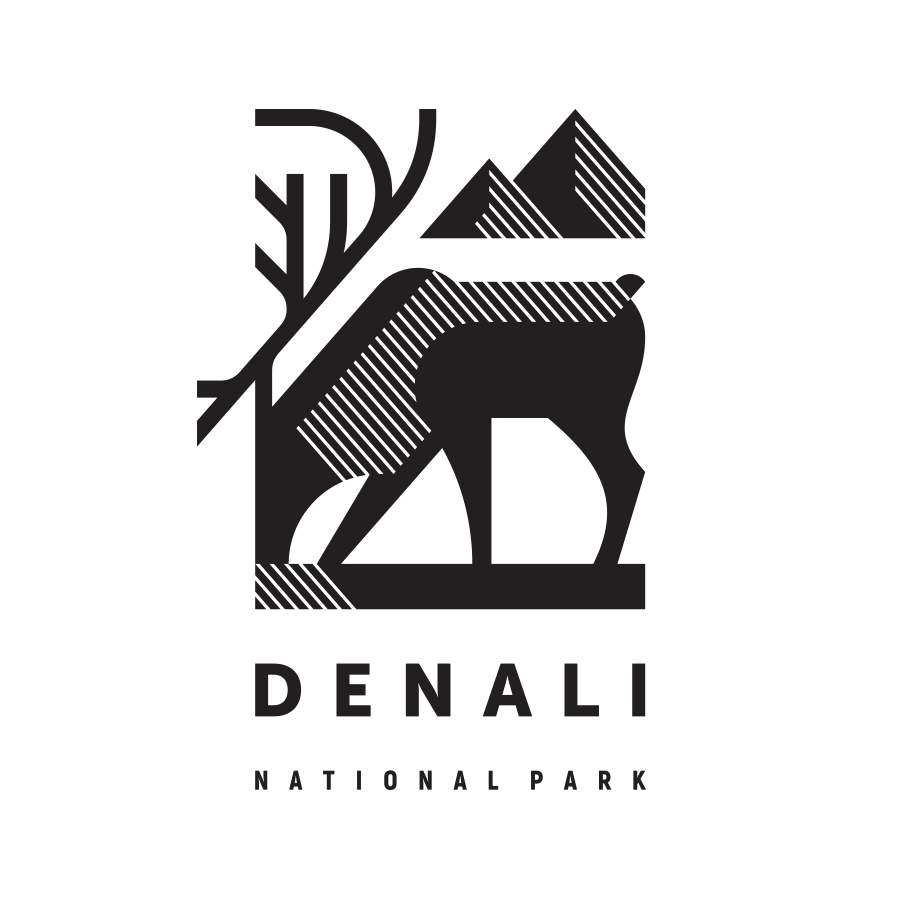 Denali logo design by logo designer Konstantin Reshetnikov for your inspiration and for the worlds largest logo competition