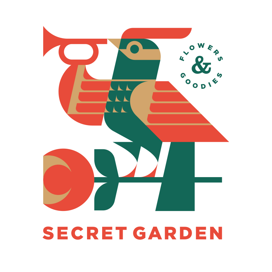 Secret Garden logo design by logo designer Konstantin Reshetnikov for your inspiration and for the worlds largest logo competition
