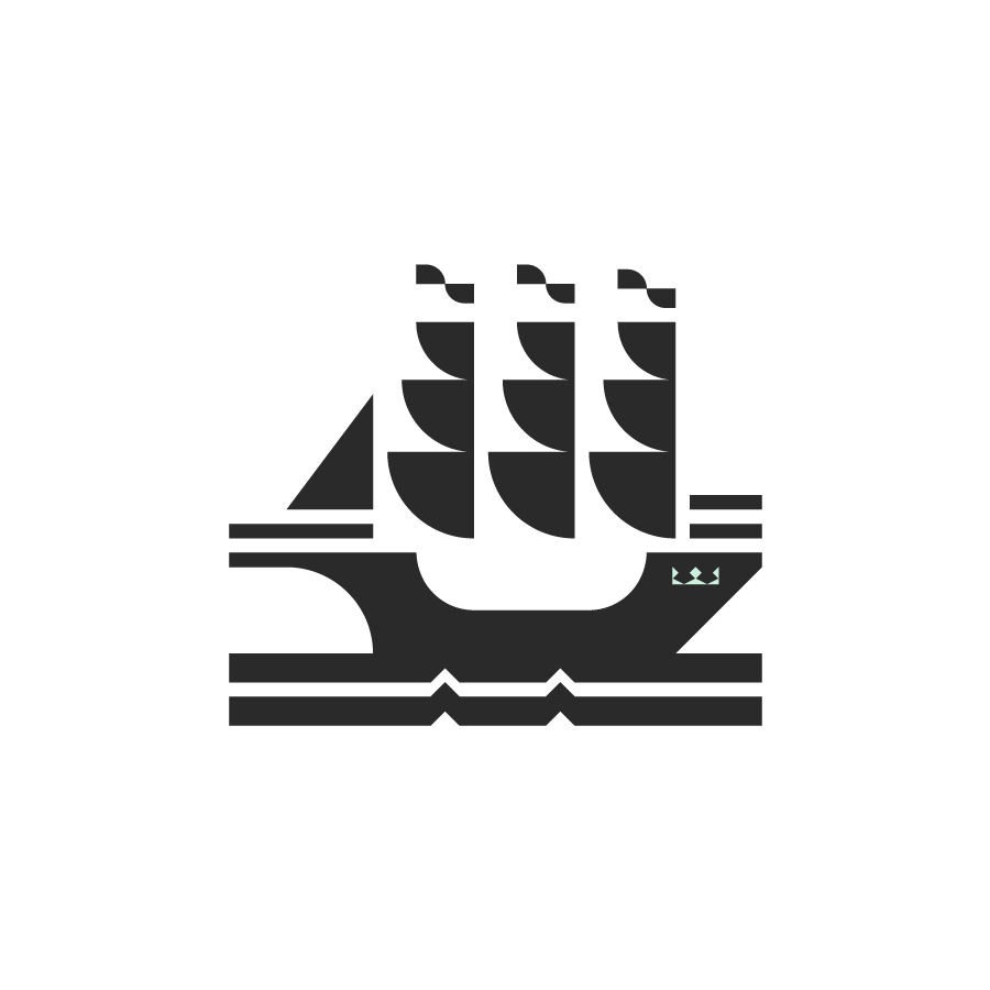 Ship logo design by logo designer Nadia Castro for your inspiration and for the worlds largest logo competition