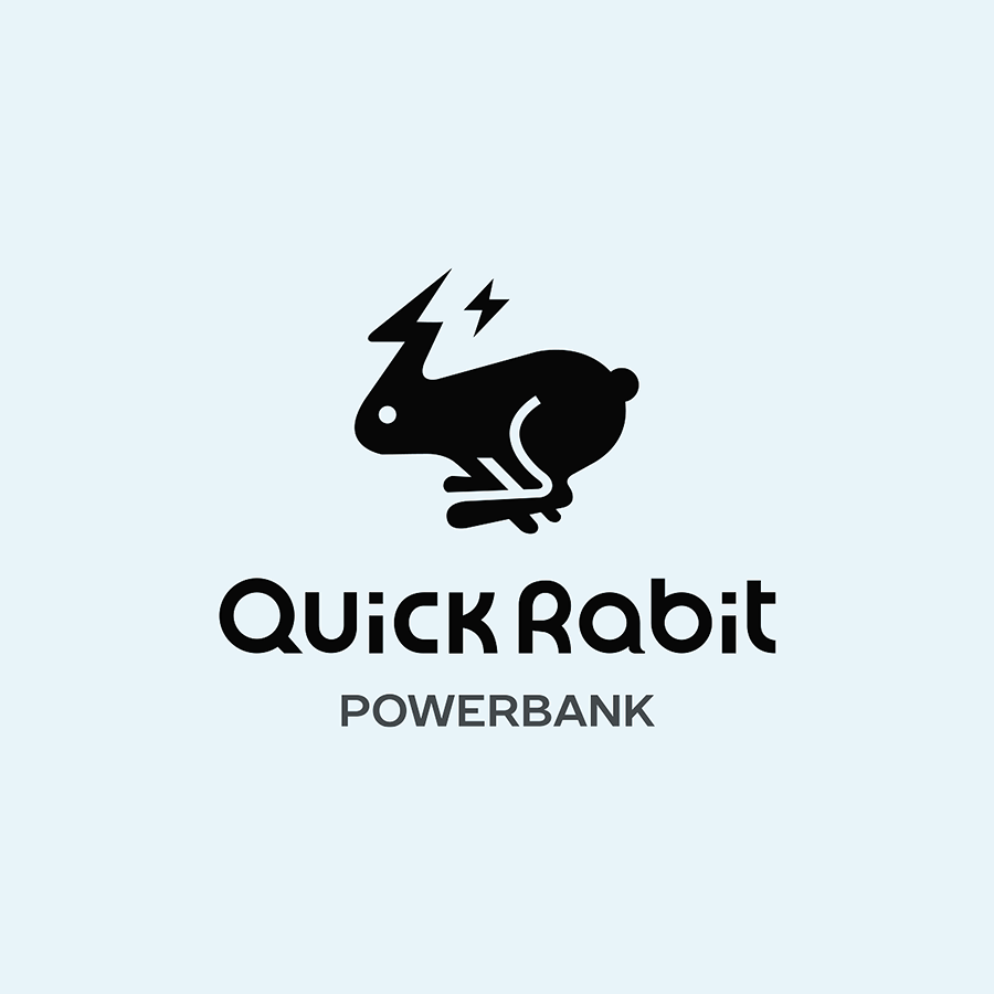 Quick Rabit  logo design by logo designer Patryk Belc for your inspiration and for the worlds largest logo competition