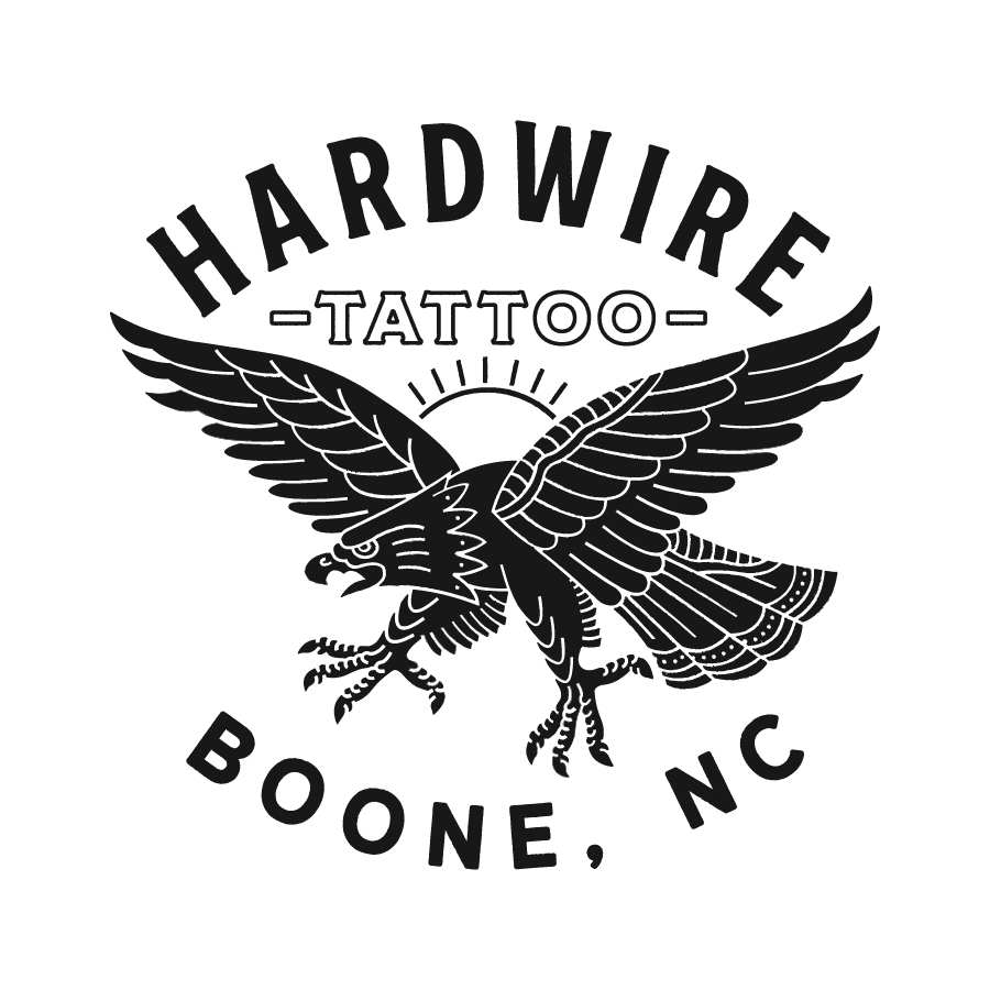 Hardwire Tattoo logo design by logo designer Brenden Goodcuff Design Co. for your inspiration and for the worlds largest logo competition