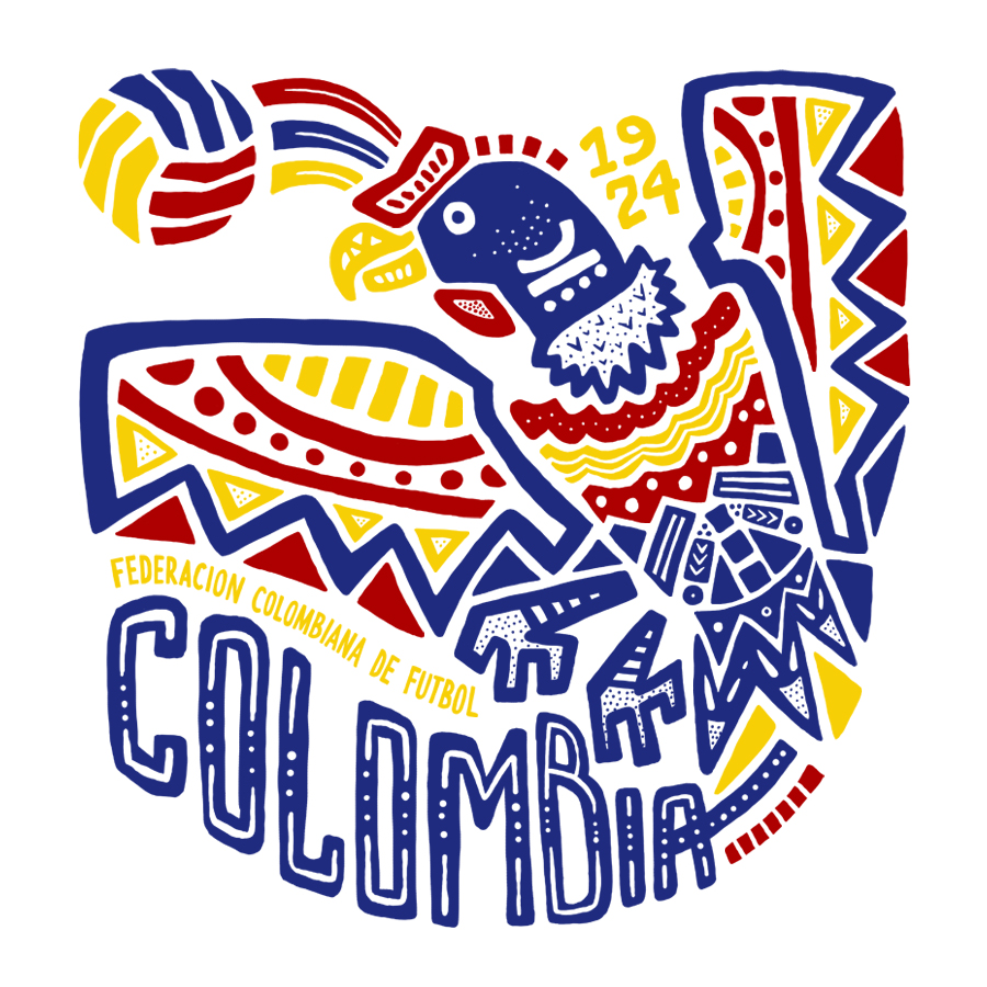 Colombia National Team logo design by logo designer hellomrdunn for your inspiration and for the worlds largest logo competition