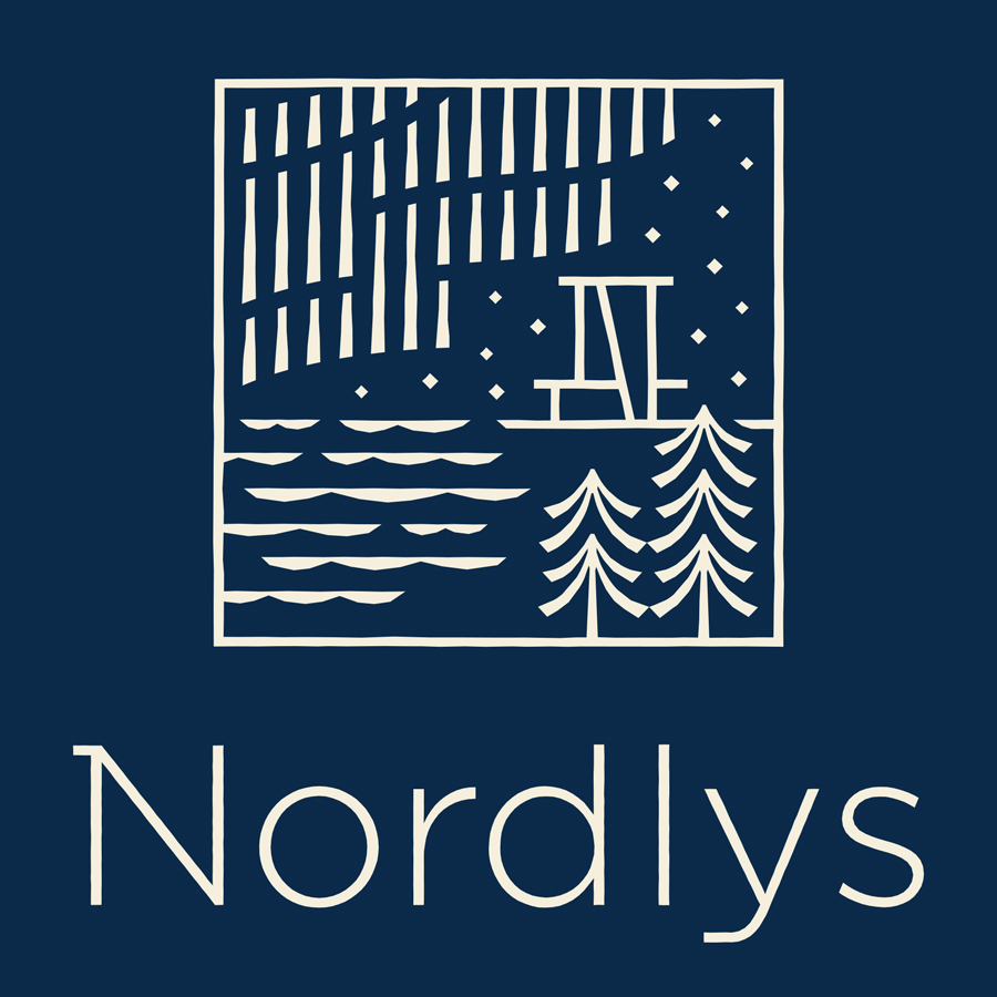 Nordlys logo design by logo designer Leslie Olson for your inspiration and for the worlds largest logo competition