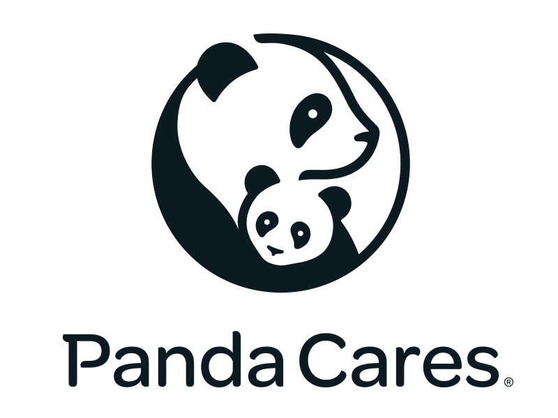 Panda Cares logo design by logo designer Leslie Olson for your inspiration and for the worlds largest logo competition