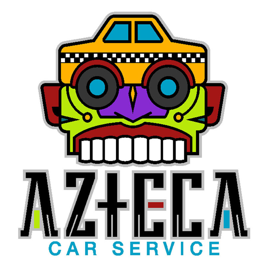 Azteca Car Service logo design by logo designer Pyrographx for your inspiration and for the worlds largest logo competition