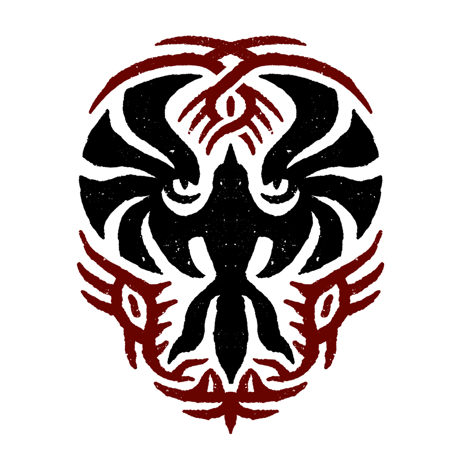 Sacred Viking Raven Log logo design by logo designer Dmitriy Dzendo for your inspiration and for the worlds largest logo competition