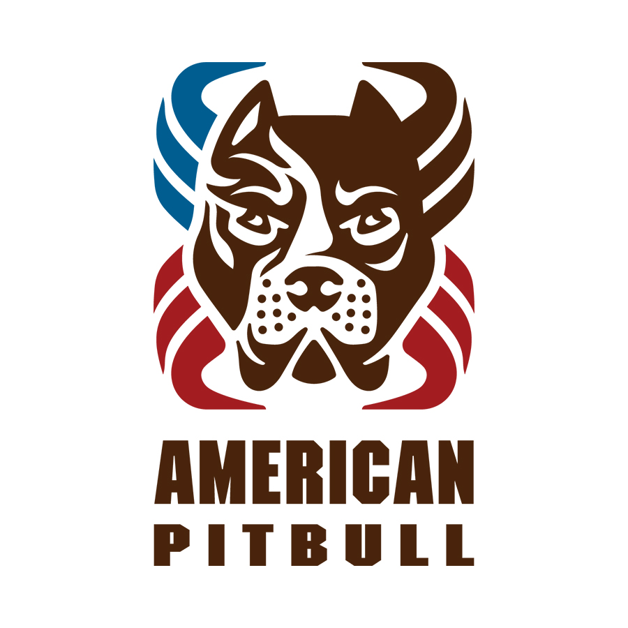 Pit Bull Dog Logo logo design by logo designer Dmitriy Dzendo for your inspiration and for the worlds largest logo competition