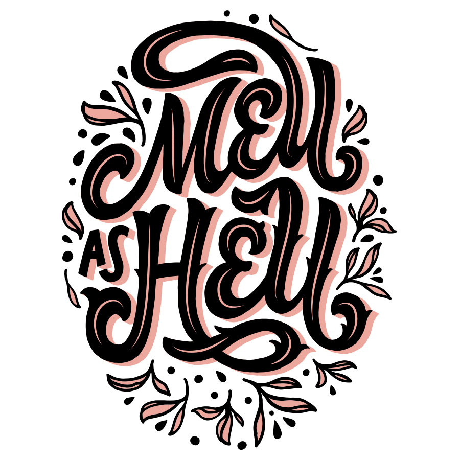 Mell As Hell logo design by logo designer Vicarel Studios for your inspiration and for the worlds largest logo competition